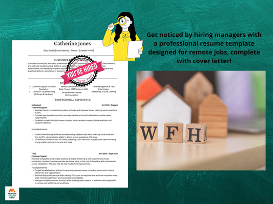 Modern Resume Template: Cover Letter, References (Word & PDF)